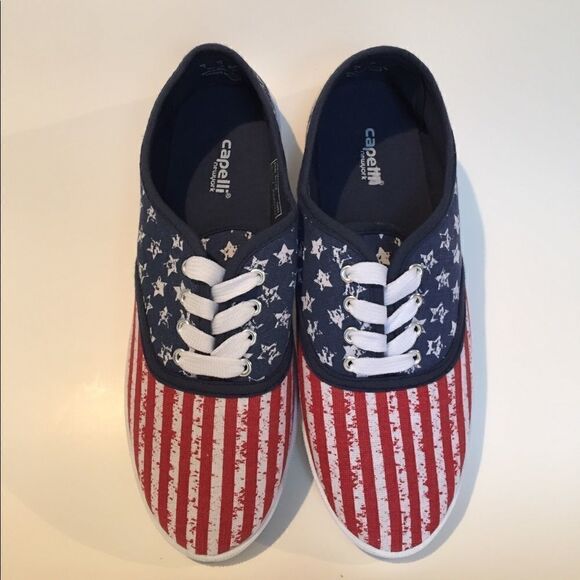 Capelli New York 9 Stars Stripes sneakers 4th july - Picture 2 of 6